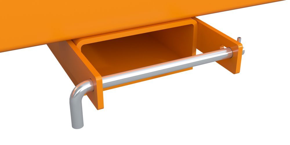 Bauer Langguttraverse LGT 4,5 lackiert in der Farbe Gelborange Produktbild Bauer Langguttraverse LGT 4,5 lackiert in der Farbe Gelborange bild 3