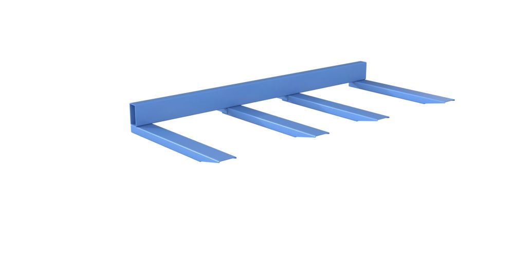 Bauer Langguttraverse LGT 2,5 lackiert in der Farbe Lichtblau Produktbild Bauer Langguttraverse LGT 2,5 lackiert in der Farbe Lichtblau