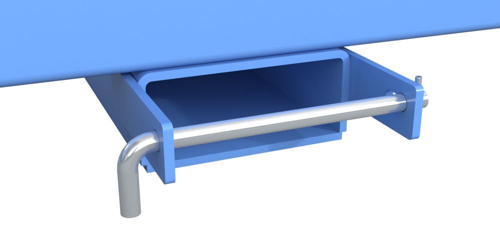 Bauer Langguttraverse LGT 3,5 lackiert in der Farbe Lichtblau Produktbild Bauer Langguttraverse LGT 3,5 lackiert in der Farbe Lichtblau bild 2