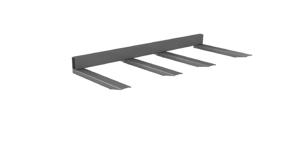 Bauer Langguttraverse LGT 2,5 mausgrau Länge 1390 mm Produktbild Bauer Langguttraverse LGT 2,5 mausgrau Länge 1390 mm