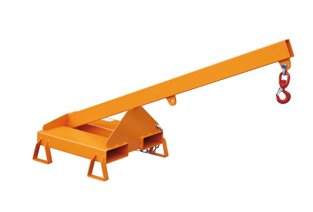 Bauer Lastarm LA 25-1,0 lackiert in der Farbe Gelborange Produktbild Bauer Lastarm LA 25-1,0 lackiert in der Farbe Gelborange