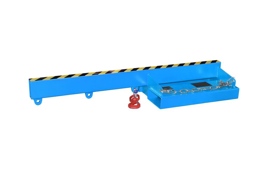 Bauer Lastarm LA 1600-2,5 lackiert in der Farbe Lichtblau Produktbild Bauer Lastarm LA 1600-2,5 lackiert in der Farbe Lichtblau bild 2