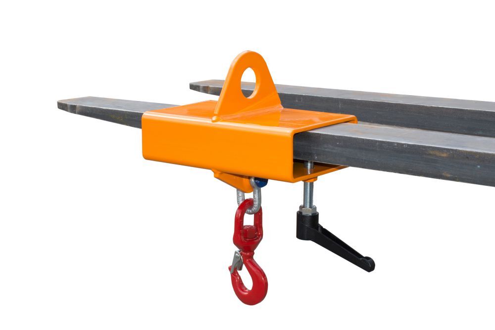 Bauer Lasthaken LH-I 3,0 lackiert in der Farbe Gelborange Produktbild Bauer Lasthaken LH-I 3,0 lackiert in der Farbe Gelborange