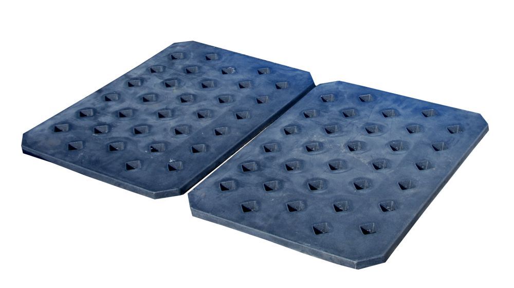 Bauer Lochrost LR PE 100 aus robustem Polyethylen Ausführung in schwarz Produktbild Bauer Lochrost LR PE 100 aus robustem Polyethylen Ausführung in schwarz