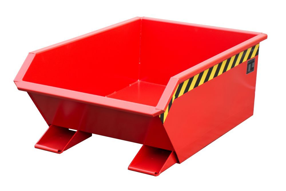 Bauer Mini Kippbehälter lackiert in der Farbe Feuerrot MGU 270 Produktbild Bauer Mini Kippbehälter lackiert in der Farbe Feuerrot MGU 270