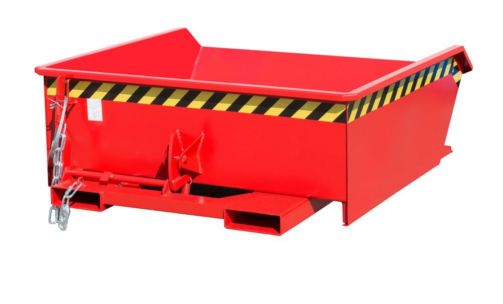 Bauer Mini Kippbehälter lackiert in der Farbe Feuerrot MGU 460 Produktbild Bauer Mini Kippbehälter lackiert in der Farbe Feuerrot MGU 460 bild 2