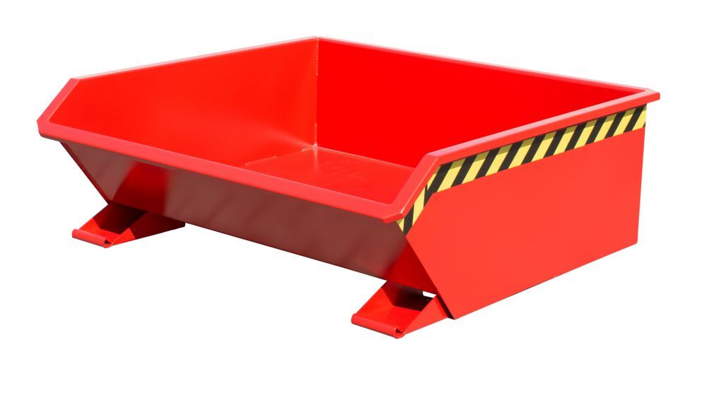 Bauer Mini Kippbehälter lackiert in der Farbe Feuerrot MGU 460 Produktbild Bauer Mini Kippbehälter lackiert in der Farbe Feuerrot MGU 460