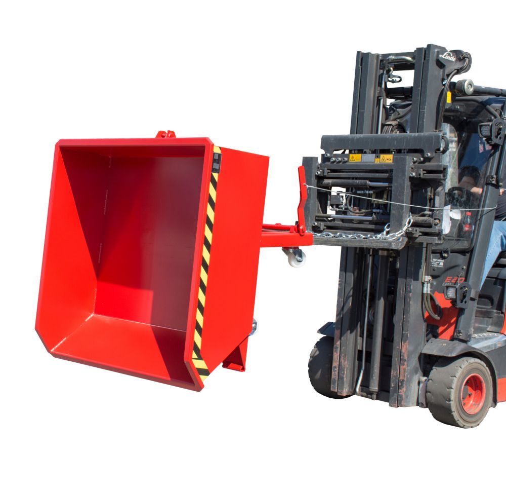 Bauer Mini Kippbehälter lackiert in der Farbe Feuerrot MGU 460 Produktbild Bauer Mini Kippbehälter lackiert in der Farbe Feuerrot MGU 460 bild 6