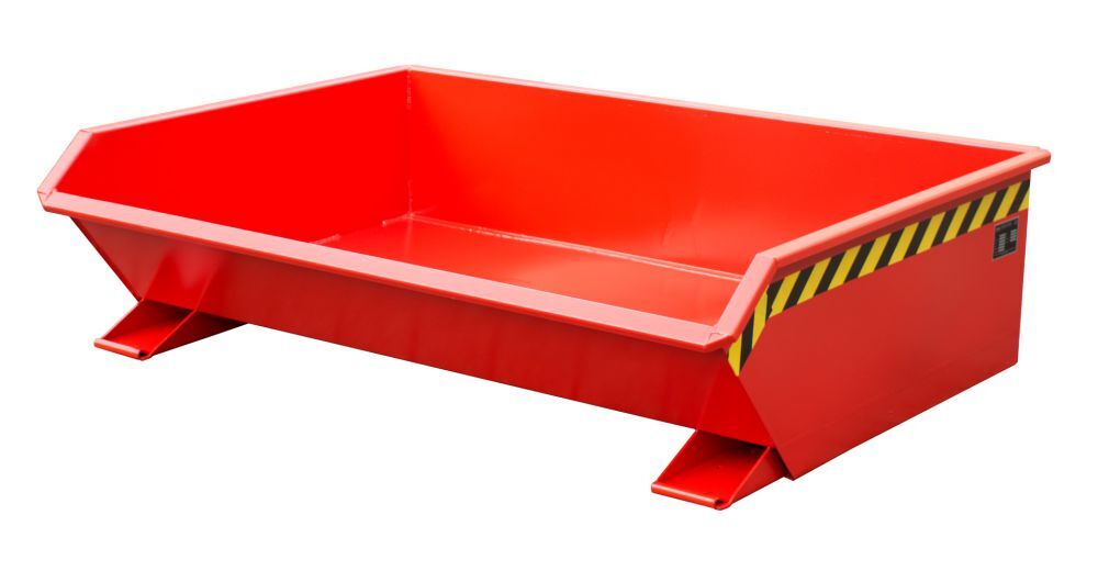 Bauer Mini Kippbehälter lackiert in der Farbe Feuerrot MGU 610 Produktbild Bauer Mini Kippbehälter lackiert in der Farbe Feuerrot MGU 610