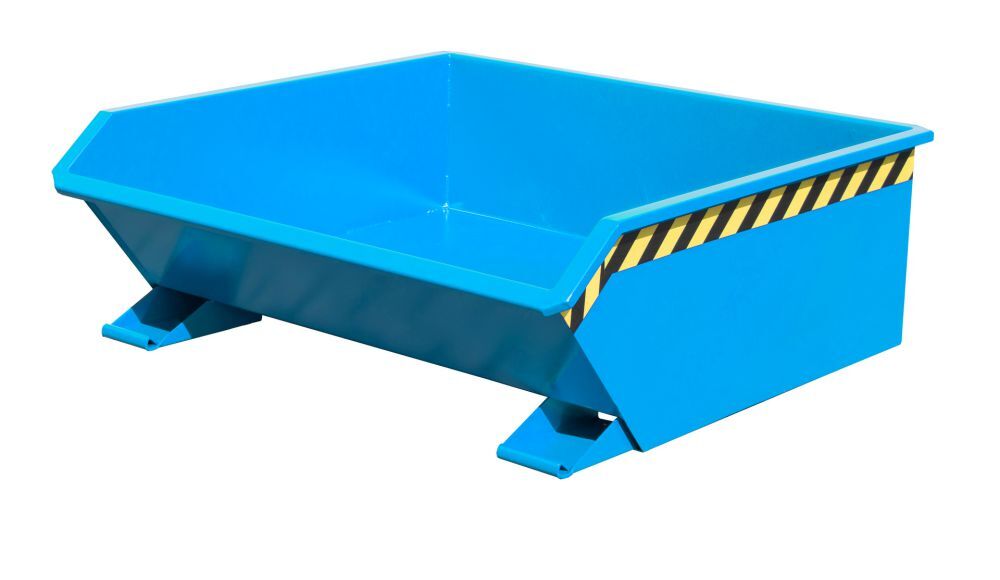 Bauer Mini Kippbehälter lackiert in der Farbe Lichtblau MGU 460 Produktbild Bauer Mini Kippbehälter lackiert in der Farbe Lichtblau MGU 460