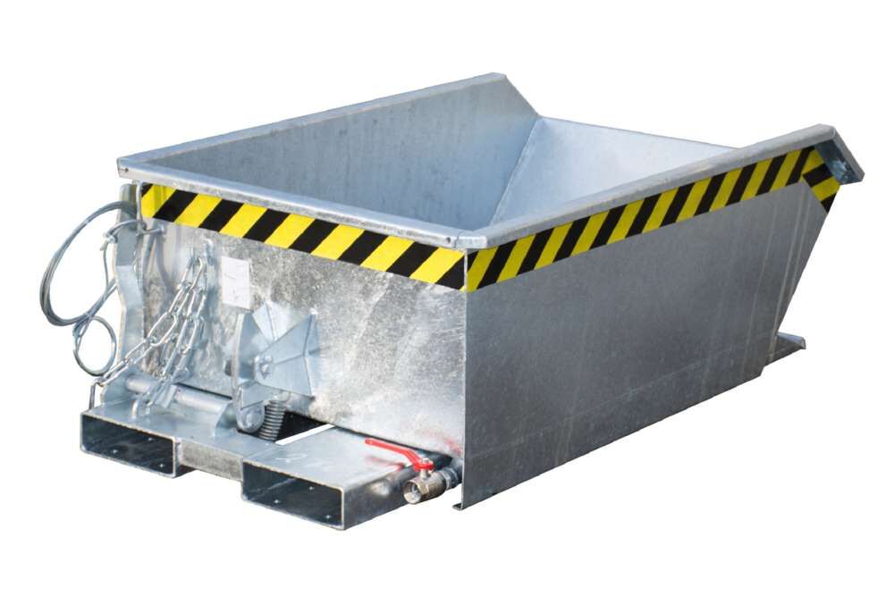 Bauer Mini-Spänebehälter SMGU 270 feuerverzinkt Produktbild Bauer Mini-Spänebehälter SMGU 270 feuerverzinkt