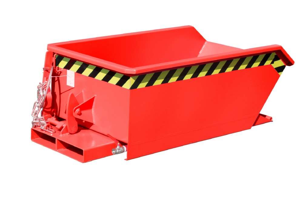 Bauer Mini-Spänebehälter SMGU 230 lackiert feuerrot Produktbild Bauer Mini-Spänebehälter SMGU 230 lackiert feuerrot bild 2