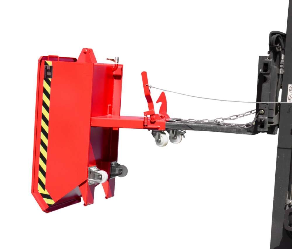 Bauer Mini-Spänebehälter SMGU 230 lackiert feuerrot Produktbild Bauer Mini-Spänebehälter SMGU 230 lackiert feuerrot bild 3