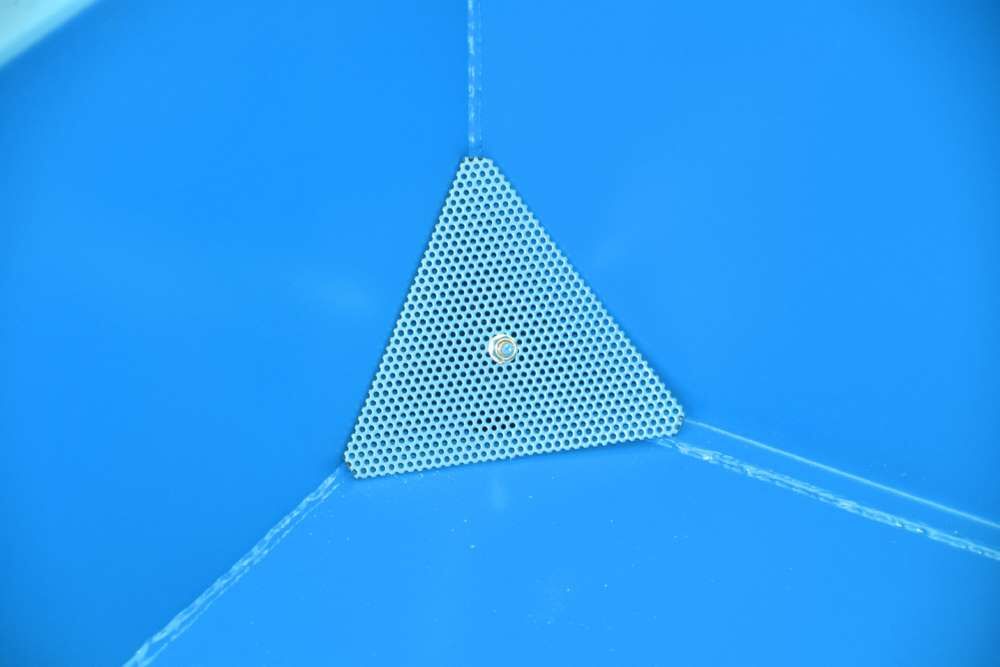 Bauer Mini-Spänebehälter SMGU 270 lackiert lichtblau 780 x 1385 x 450 mm Produktbild Bauer Mini-Spänebehälter SMGU 270 lackiert lichtblau 780 x 1385 x 450 mm bild 2