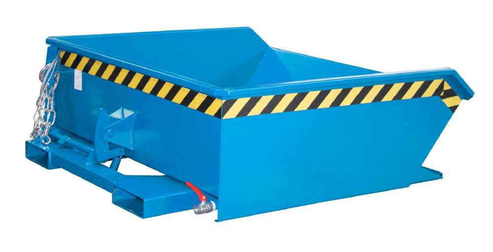 Bauer Mini-Spänebehälter SMGU 460 lackiert lichtblau 1280 x 1385 x 450 mm Produktbild Bauer Mini-Spänebehälter SMGU 460 lackiert lichtblau 1280 x 1385 x 450 mm