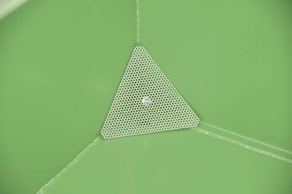 Bauer Mini-Spänebehälter SMGU 460 lackiert resedagrün Produktbild Bauer Mini-Spänebehälter SMGU 460 lackiert resedagrün bild 2