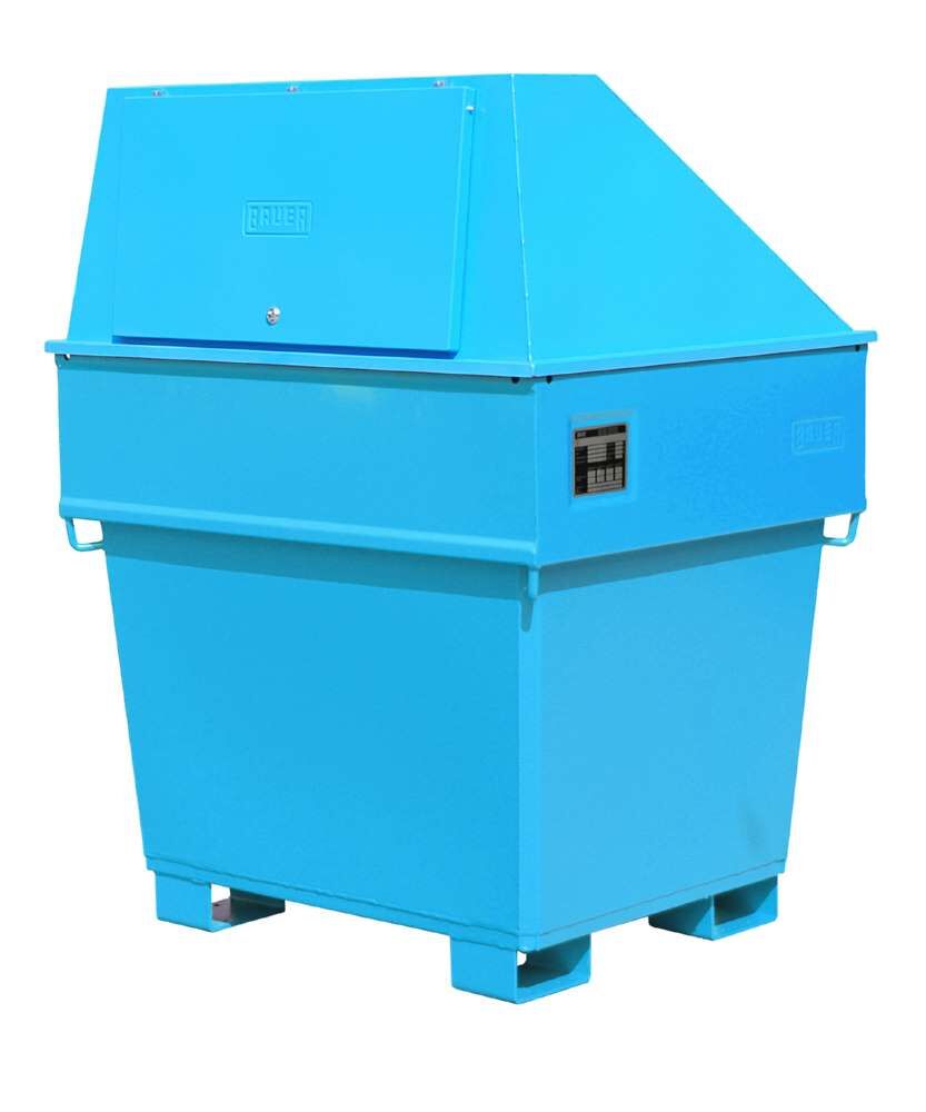 Bauer MobiCont MD 800 lackiert in lichtblau 800 Liter Produktbild Bauer MobiCont MD 800 lackiert in lichtblau 800 Liter