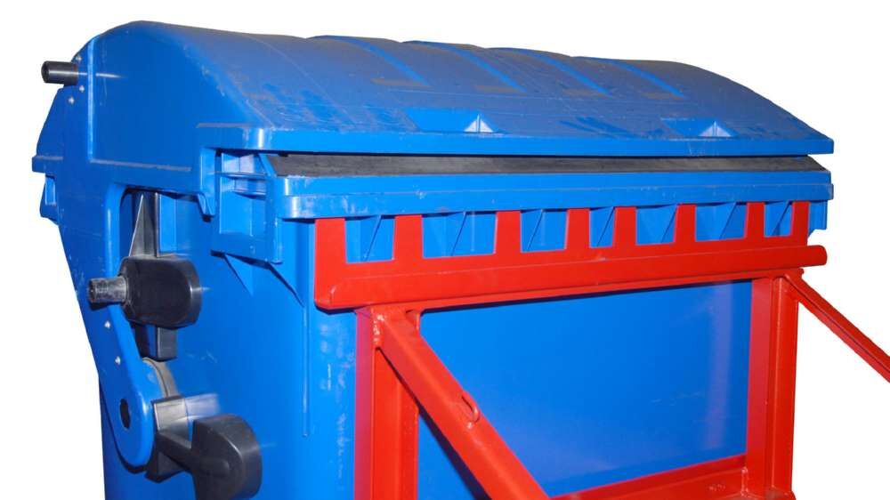 Bauer Mülltonnen-Heber MH-II lackiert feuerrot RAL 3000 Produktbild Bauer Mülltonnen-Heber MH-II lackiert feuerrot RAL 3000 bild 4