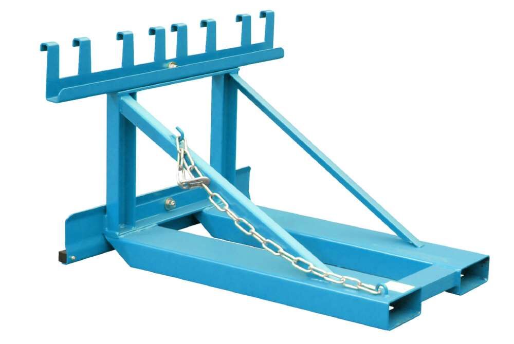 Bauer Mülltonnen-Heber MH-II lackiert lichtblau Produktbild Bauer Mülltonnen-Heber MH-II lackiert lichtblau