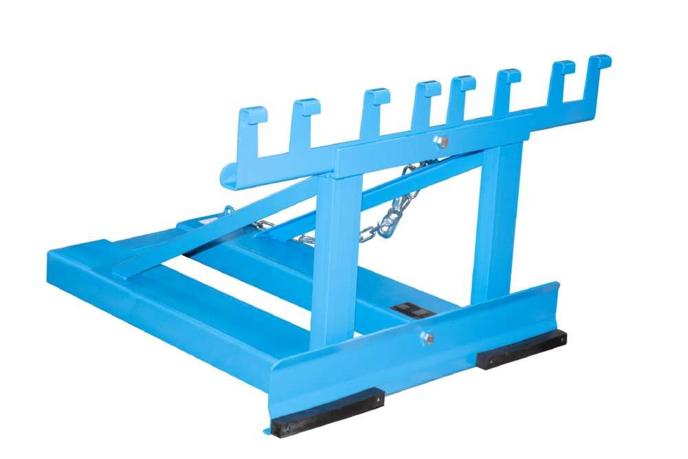 Bauer Mülltonnen-Heber MH-II lackiert lichtblau Produktbild Bauer Mülltonnen-Heber MH-II lackiert lichtblau bild 2