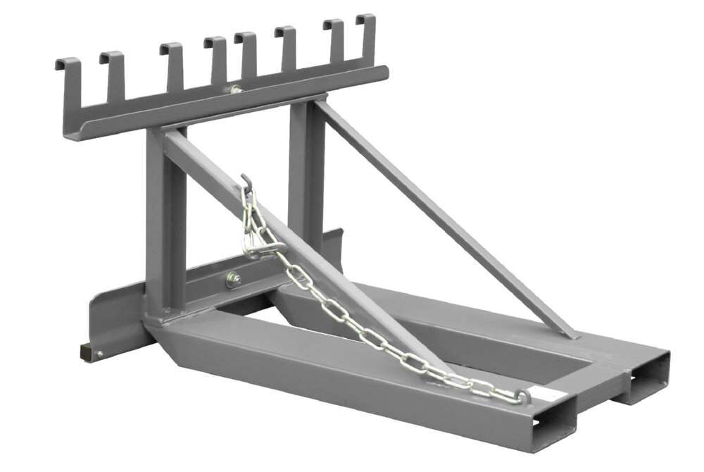 Bauer Mülltonnen-Heber MH-II lackiert mausgrau RAL 7005 Produktbild Bauer Mülltonnen-Heber MH-II lackiert mausgrau RAL 7005