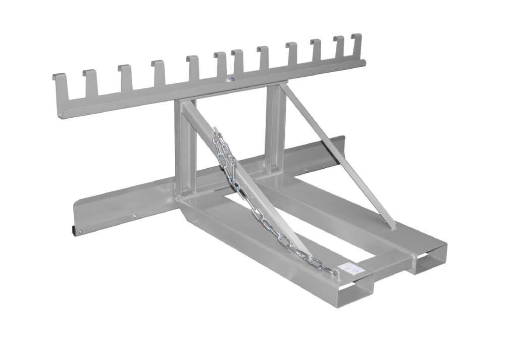 Bauer Mülltonnen-Heber MH-III lackiert mausgrau RAL 7005 Produktbild Bauer Mülltonnen-Heber MH-III lackiert mausgrau RAL 7005