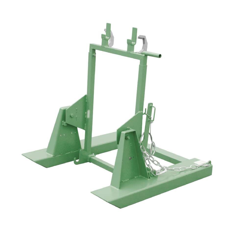 Bauer Mülltonnen-Kipper MK 240 lackiert resedagrün Produktbild Bauer Mülltonnen-Kipper MK 240 lackiert resedagrün