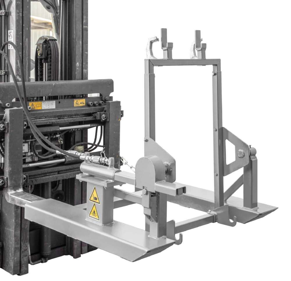 Bauer Mülltonnen-Kipper MK-H 240 lackiert mausgrau Produktbild Bauer Mülltonnen-Kipper MK-H 240 lackiert mausgrau