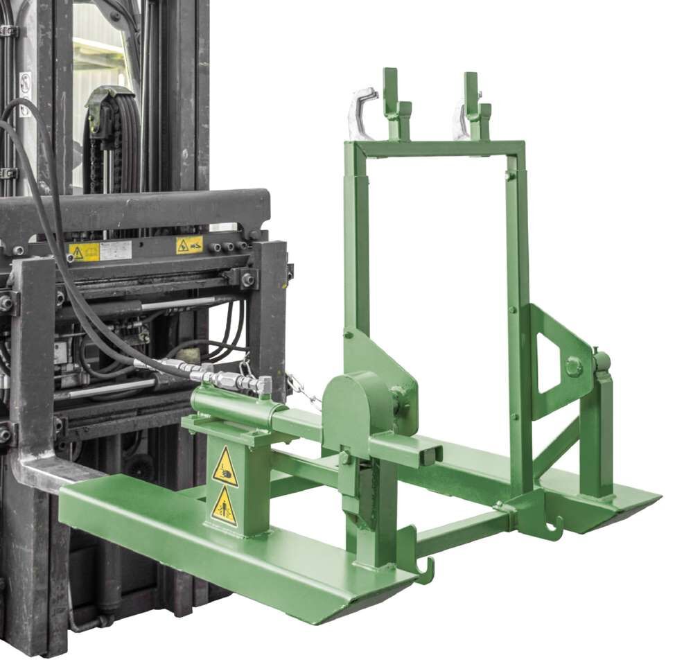 Bauer Mülltonnen-Kipper MK-H 240 lackiert resedagrün Produktbild Bauer Mülltonnen-Kipper MK-H 240 lackiert resedagrün