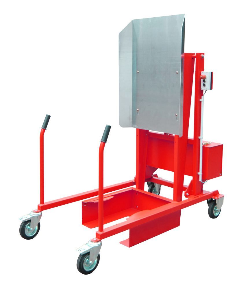 Bauer Mülltonnen Kippstation MKS 12 Volt lackiert in der Farbe Feuerrot Produktbild Bauer Mülltonnen Kippstation MKS 12 Volt lackiert in der Farbe Feuerrot