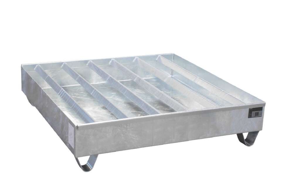 Bauer Profilwanne PW 200 4 1200 x 285 x 1200 mm feuerverzinkt Produktbild Bauer Profilwanne PW 200 4 1200 x 285 x 1200 mm feuerverzinkt