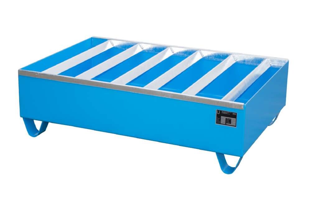 Bauer Profilwanne PW 200 2 1200 x 360 x 800 mm lackiert lichtblau Produktbild Bauer Profilwanne PW 200 2 1200 x 360 x 800 mm lackiert lichtblau