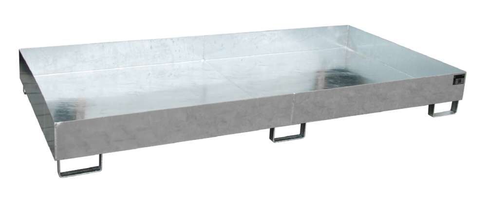 Bauer Regalwanne RW 2700 2 feuerverzinkt 2650 x 300 x 1300 mm Produktbild Bauer Regalwanne RW 2700 2 feuerverzinkt 2650 x 300 x 1300 mm