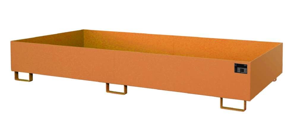 Bauer Regalwanne RW 2700 2 gelborange 2650 x 300 x 1300 mm Produktbild Bauer Regalwanne RW 2700 2 gelborange 2650 x 300 x 1300 mm