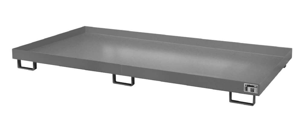 Bauer Regalwanne RW 2700 1 mausgrau 2650 x 210 x 1300 mm Produktbild Bauer Regalwanne RW 2700 1 mausgrau 2650 x 210 x 1300 mm