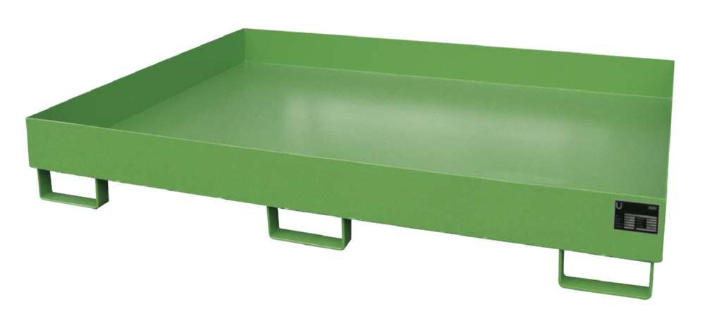 Bauer Regalwanne RW 1800 resedagrün 1750 x 250 x 1300 mm Produktbild Bauer Regalwanne RW 1800 resedagrün 1750 x 250 x 1300 mm