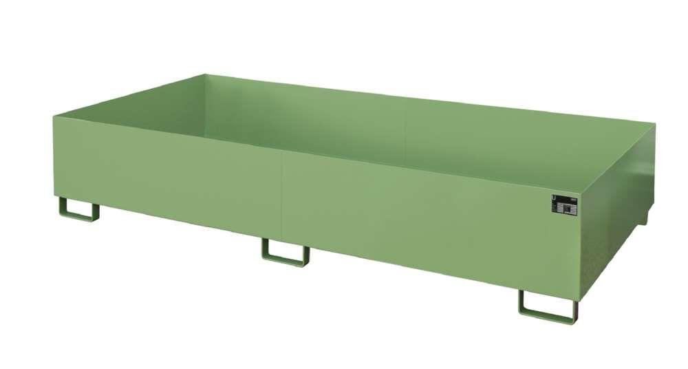 Bauer Regalwanne RW 2700 3 resedagrün 2650 x 435 x 1300 mm Produktbild Bauer Regalwanne RW 2700 3 resedagrün 2650 x 435 x 1300 mm