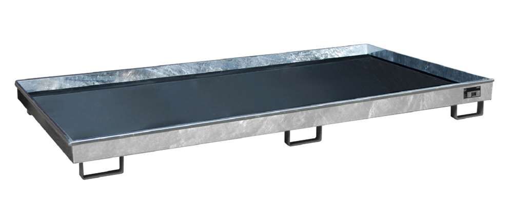 Bauer Regalwanne mit PE Einsatz RW 2700 1 PE feuerverzinkt 2665 x 210 x 1315 mm Produktbild Bauer Regalwanne mit PE Einsatz RW 2700 1 PE feuerverzinkt 2665 x 210 x 1315 mm