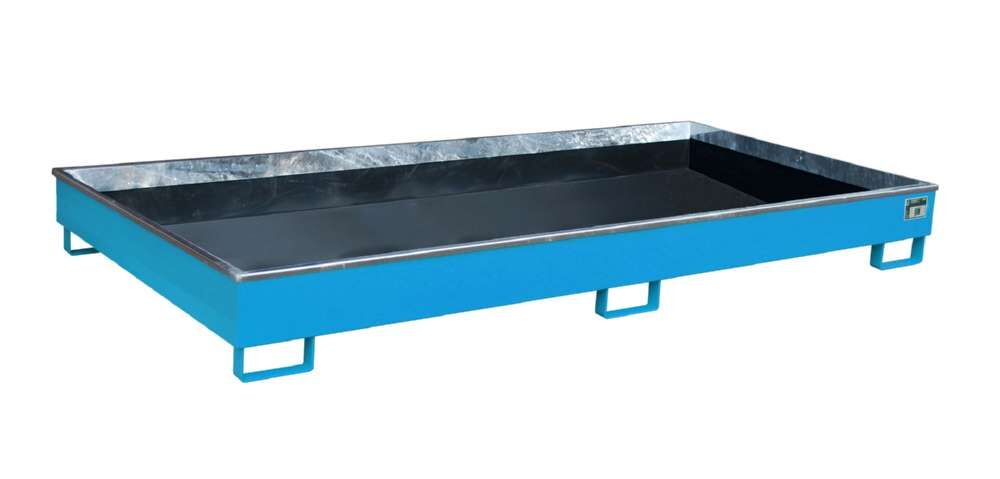 Bauer Regalwanne mit PE Einsatz RW 2700 1 PE lichtblau 2665 x 210 x 1315 mm Produktbild Bauer Regalwanne mit PE Einsatz RW 2700 1 PE lichtblau 2665 x 210 x 1315 mm