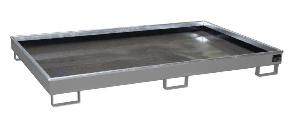 Bauer Regalwanne mit Einsatz RW 2200 1 PE mausgrau 2165 x 230 x 1315 mm Produktbild Bauer Regalwanne mit Einsatz RW 2200 1 PE mausgrau 2165 x 230 x 1315 mm