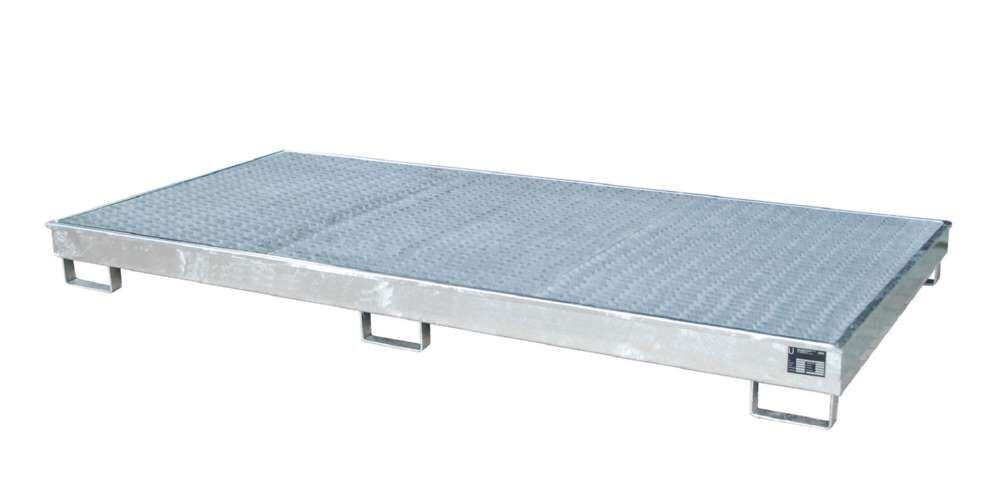 Bauer Regalwanne mit Einsatz RW GR 2700 1 PE feuerverzinkt 2665 x 210 x 1315 mm Produktbild Bauer Regalwanne mit Einsatz RW GR 2700 1 PE feuerverzinkt 2665 x 210 x 1315 mm