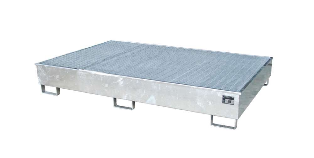 Bauer Regalwanne mit Einsatz RW GR 2200 2 PE feuerverzinkt 2165 x 510 x 1315 mm Produktbild Bauer Regalwanne mit Einsatz RW GR 2200 2 PE feuerverzinkt 2165 x 510 x 1315 mm