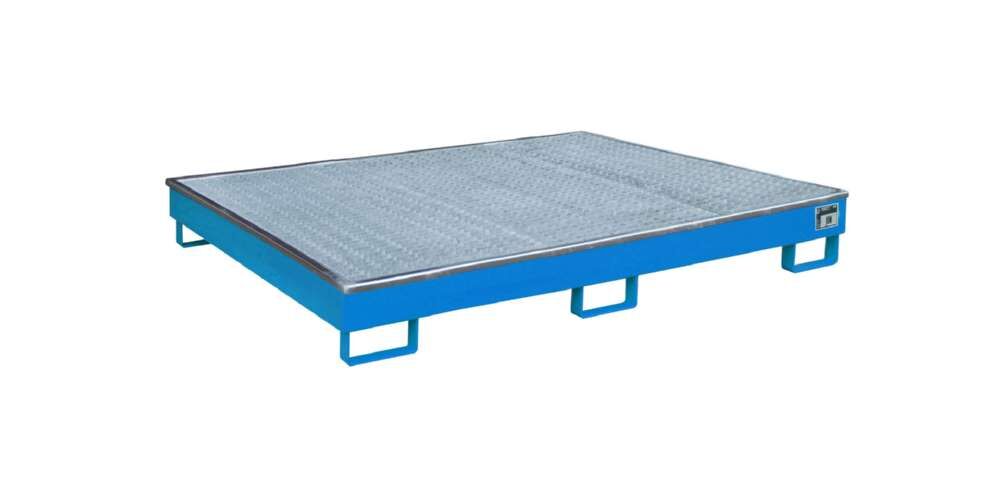 Bauer Regalwanne mit PE Einsatz RW GR 1800 PE lichtblau 1765 x 255 x 1315 mm Produktbild Bauer Regalwanne mit PE Einsatz RW GR 1800 PE lichtblau 1765 x 255 x 1315 mm