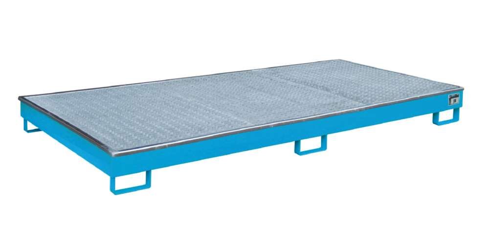 Bauer Regalwanne mit Einsatz RW GR 2700 1 PE lichtblau 2665 x 210 x 1315 mm Produktbild Bauer Regalwanne mit Einsatz RW GR 2700 1 PE lichtblau 2665 x 210 x 1315 mm