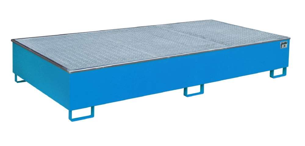 Bauer Regalwanne mit Einsatz RW GR 2700 3 PE lichtblau 2665 x 440 x 1315 mm Produktbild Bauer Regalwanne mit Einsatz RW GR 2700 3 PE lichtblau 2665 x 440 x 1315 mm