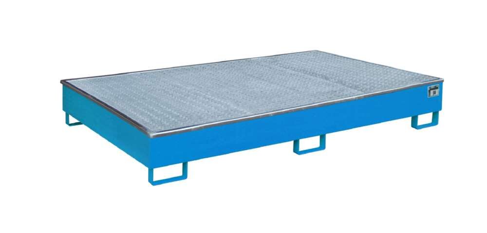 Bauer Regalwanne mit Einsatz RW GR 2200 2 PE lichtblau 2165 x 510 x 1315 mm Produktbild Bauer Regalwanne mit Einsatz RW GR 2200 2 PE lichtblau 2165 x 510 x 1315 mm