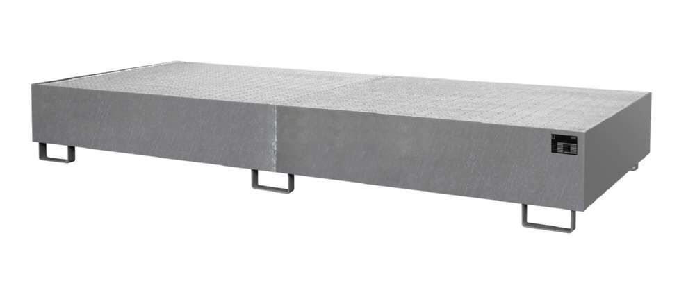 Bauer Regalwanne RW GR 3300 2 feuerverzinkt 3250 x 265 x 1300 mm Produktbild Bauer Regalwanne RW GR 3300 2 feuerverzinkt 3250 x 265 x 1300 mm