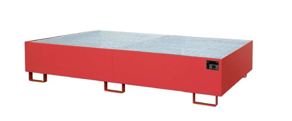 Bauer Regalwanne RW GR 2700 2 feuerrot 2650 x 300 x 1300 mm Produktbild Bauer Regalwanne RW GR 2700 2 feuerrot 2650 x 300 x 1300 mm