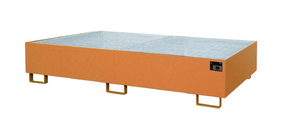 Bauer Regalwanne RW GR 2700 2 gelborange 2650 x 300 x 1300 mm Produktbild Bauer Regalwanne RW GR 2700 2 gelborange 2650 x 300 x 1300 mm