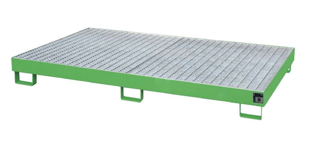 Bauer Regalwanne RW GR 2200 1 resedagrün 2150 x 225 x 1300 mm Produktbild Bauer Regalwanne RW GR 2200 1 resedagrün 2150 x 225 x 1300 mm